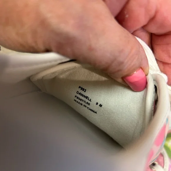 COACH Dawnell Patchwork Signature Sneakers - Picture 8 of 8